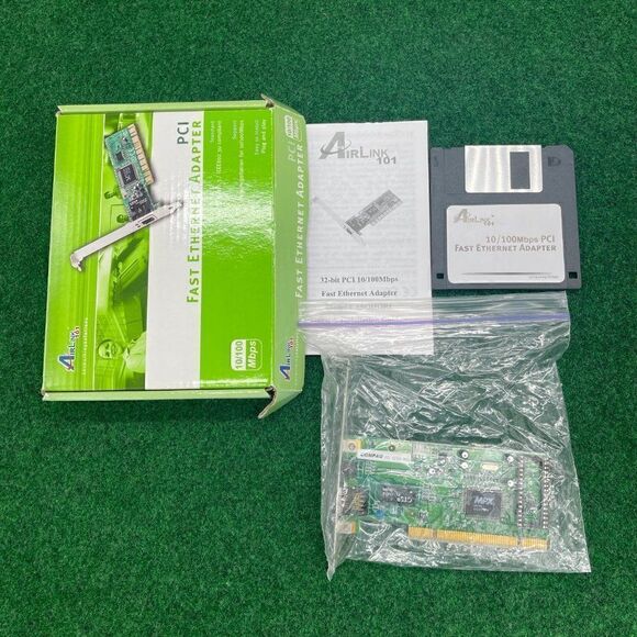 Airlink 101 Asohorl Realtek PCI 32-Bit Fast Ethernet Adaptor 10/100 Mbps - Picture 3 of 4